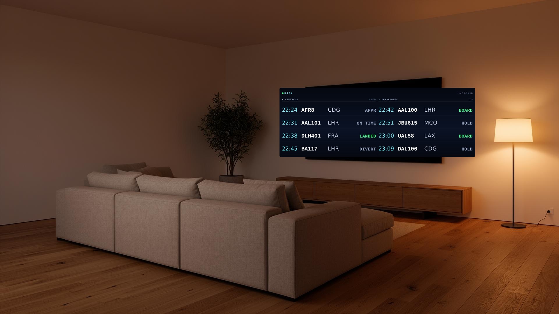 Aerotron Board in a home setting