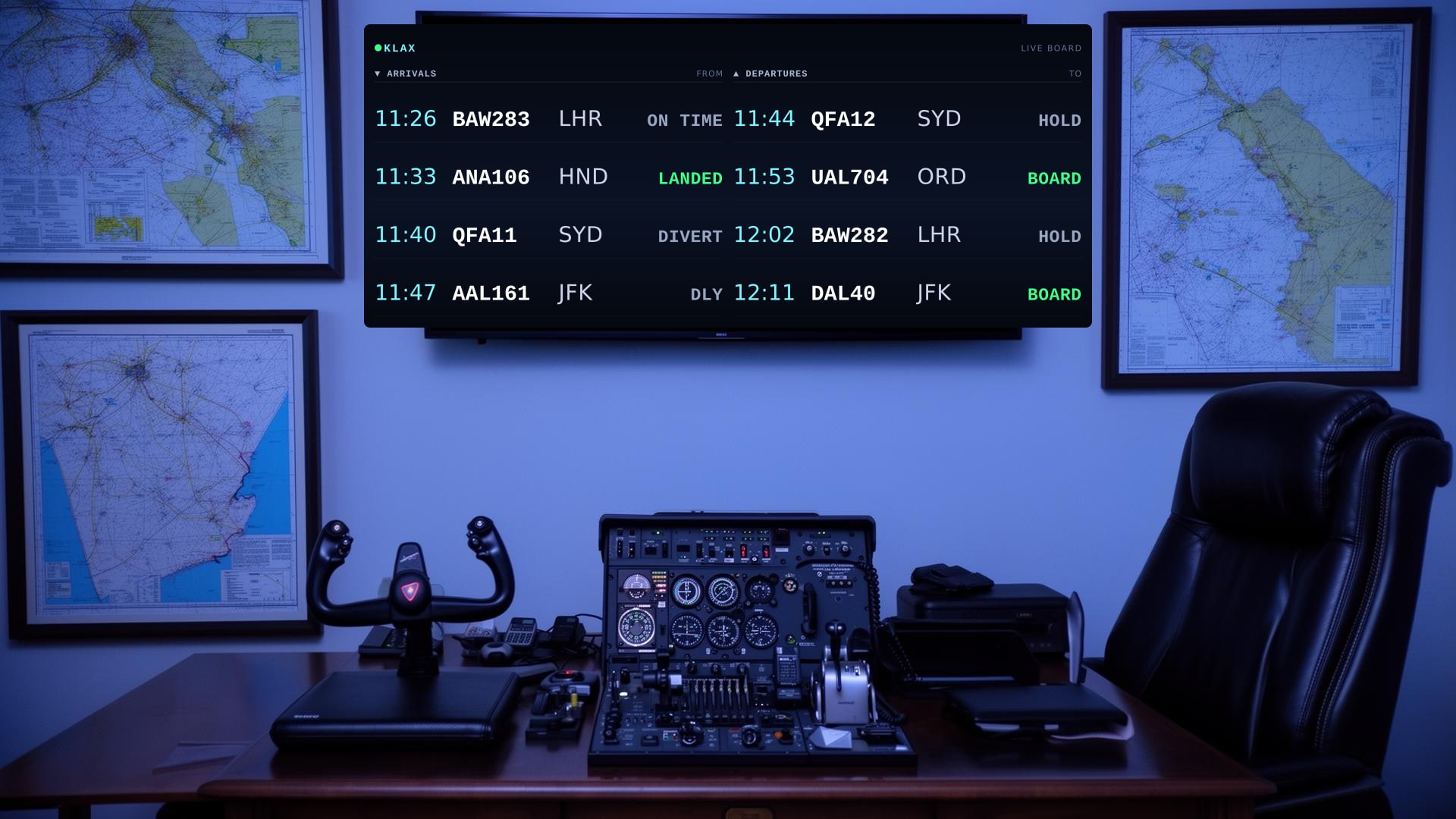 Aerotron Board in a sim pit setting
